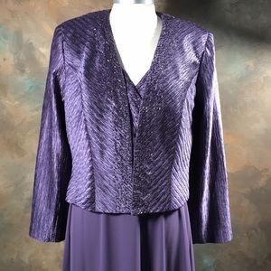 Evening dress w/jacket